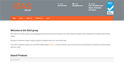 Desktop Screenshot of idas.co.nz